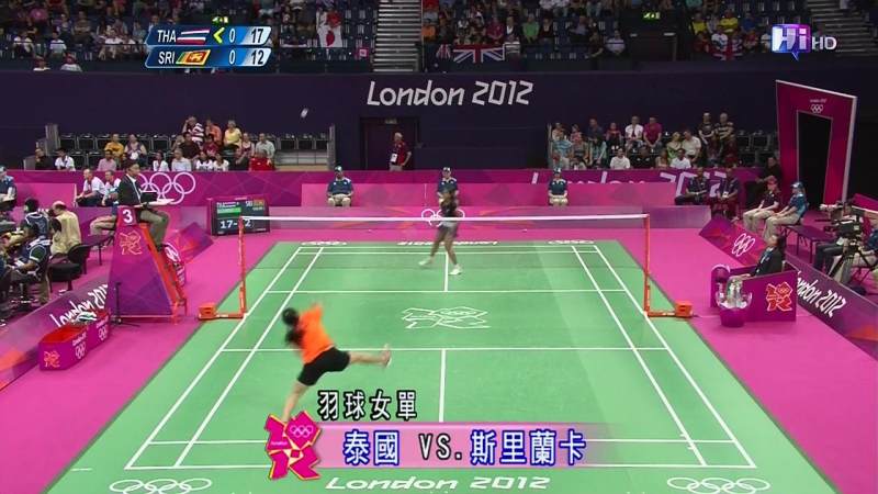 2012第30届伦敦奥运会羽毛球女单预赛:因达农
