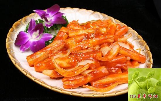 韩式炒米条的做法{图片}1菜系分类:韩国料理2口