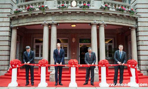 上海瑞金洲际酒店的名人公馆一号楼揭幕