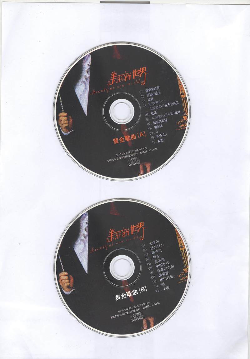 高枫最后的纪念专辑《美丽新世界 HDCD》2C