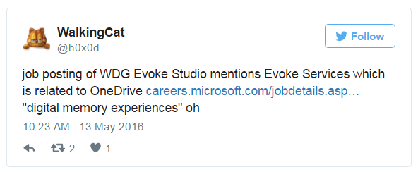 微软Evoke Studio将推“数字内存”服务，Win10/HoloLens能尝鲜