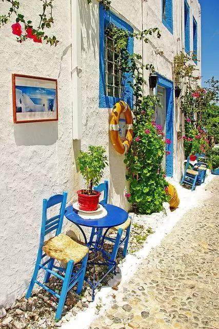希腊，一个把全世界最好看的颜色都用光的地方！